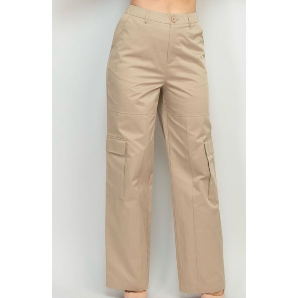 Khaki Cargo Pants